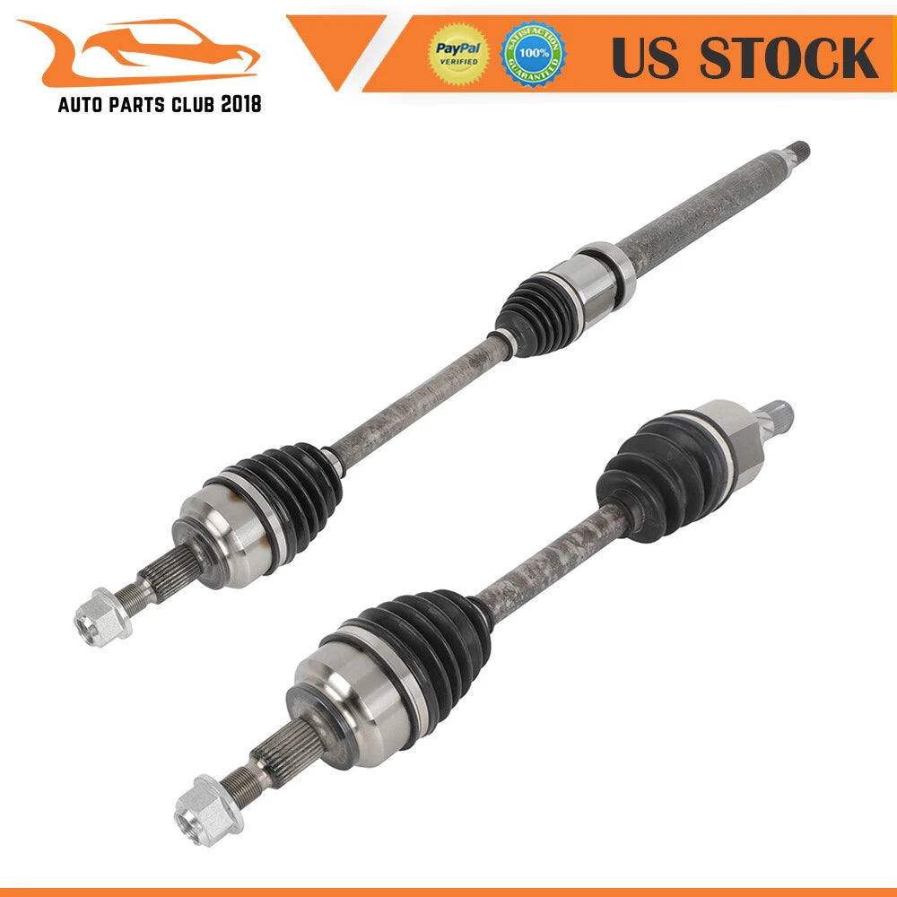 Pair CV Axle Shaft for Ford Focus (2012–2018) L4 2.0L
