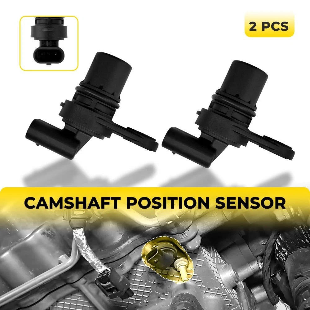 2X Camshaft Position Sensor for Chrysler Dodge Jeep Ram (68080819AC, 5033308AB)