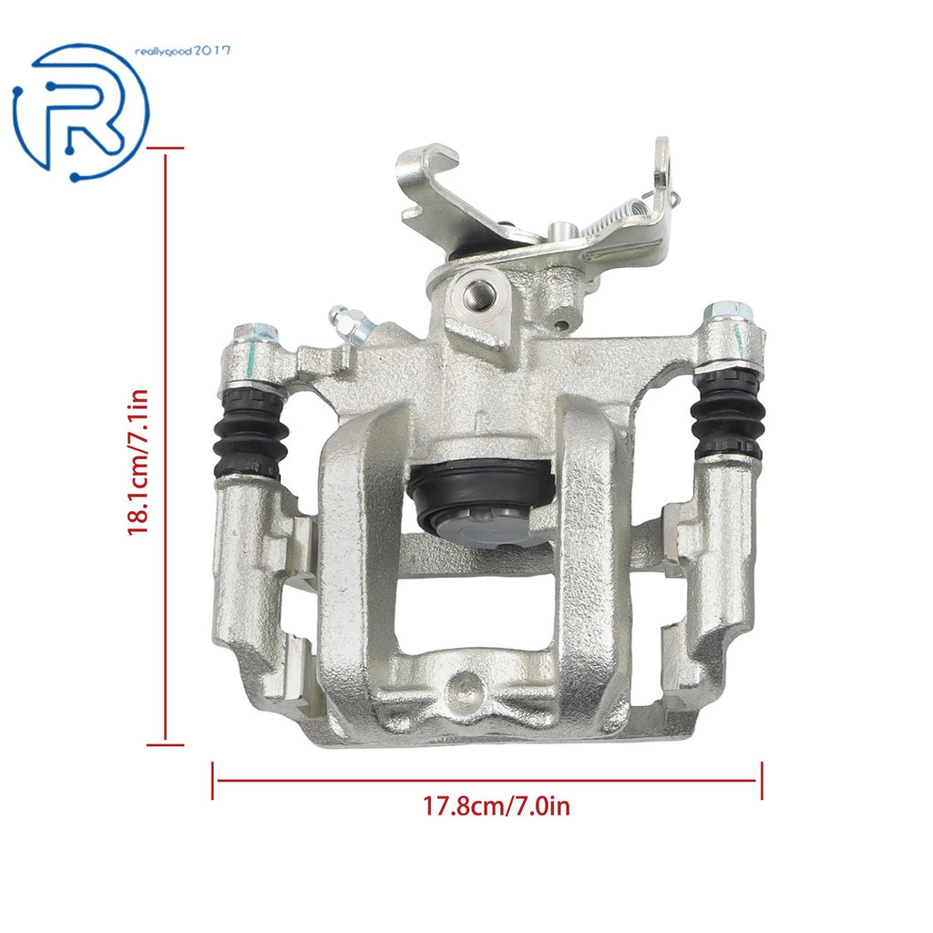 Pair Rear Brake Calipers w/ Bracket 18B5471 for Buick Encore, Chevy Sonic (2013–2017)