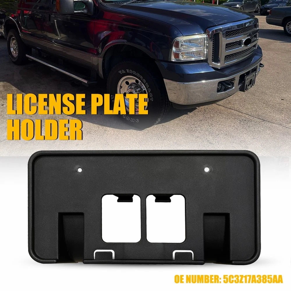 Front License Plate Holder Bracket for Ford Super Duty & Excursion (2005–2007)