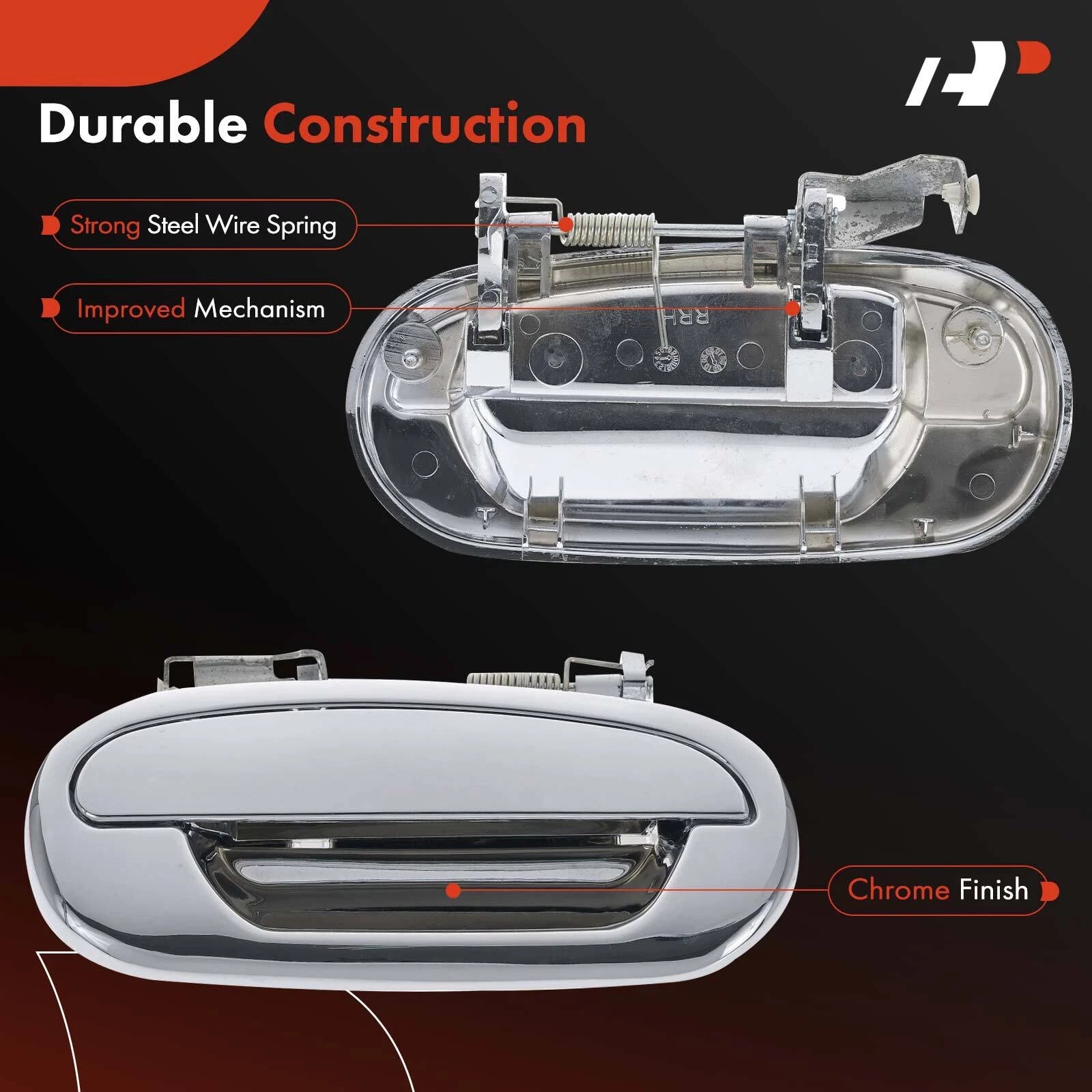 Rear Right Exterior Door Handle for Ford F-150 (2001–2003)