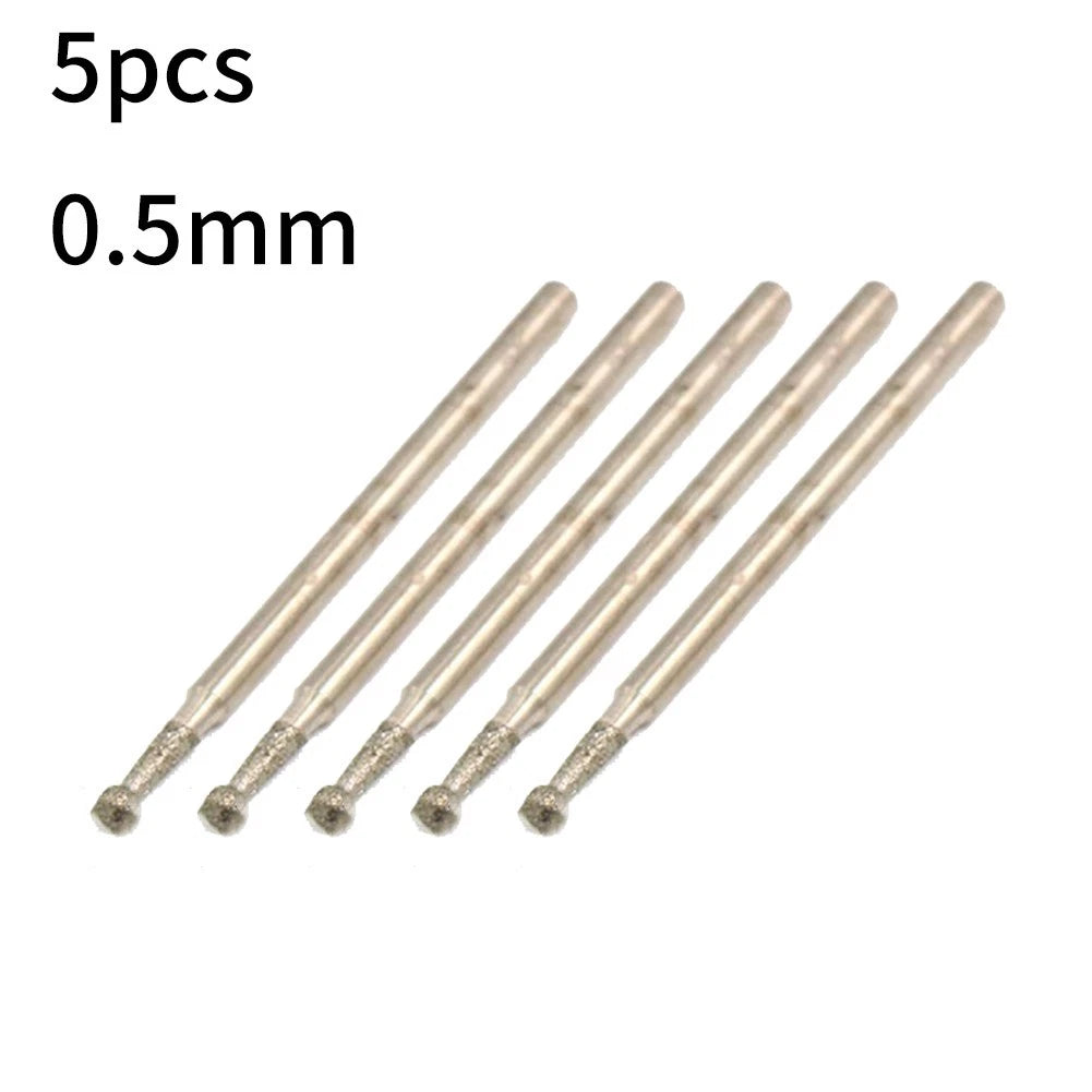 Spherical Drill Bit Set for Engraving Machines and Grinders