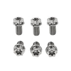 6 x M8x10mm Titanium Torx Head Flange Screws for Motorcycle Bike
