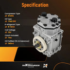 AC Compressor for Truck and Agricultural Applications (ET210L-25150, ET210L)