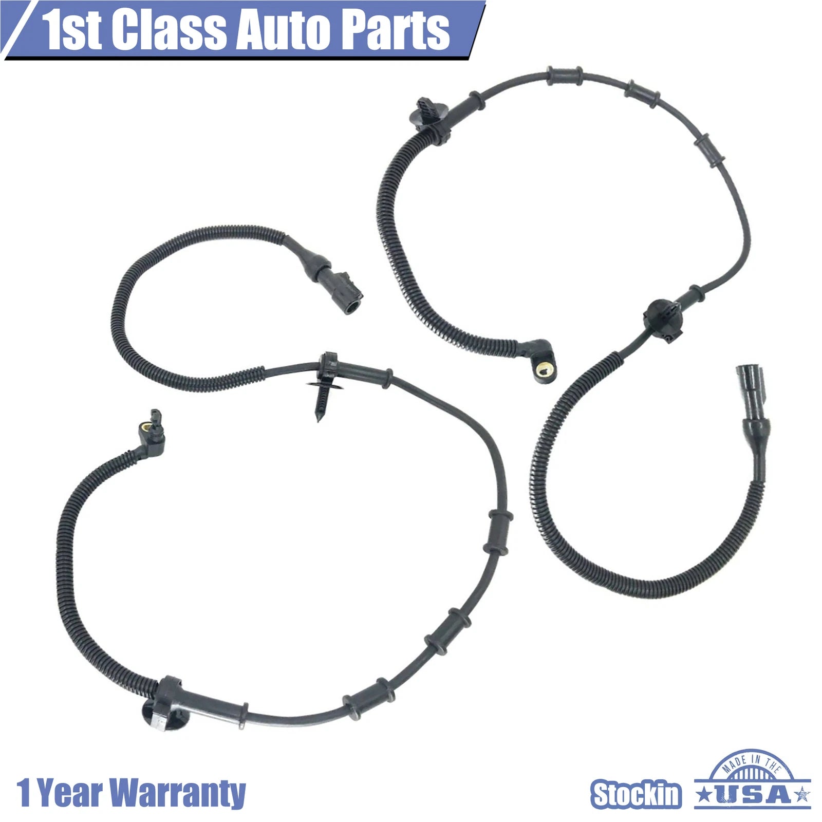 2X ABS Wheel Speed Sensor for Ford Explorer, Lincoln, Mercury