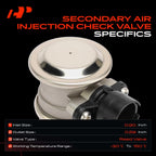 Secondary Air Injection Check Valve for BMW 323is 328i 328is M3 (1998)