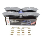 Bosch QuietCast Front Semi-Metallic Brake Pads for Sprinter 3500 (2007–2017)