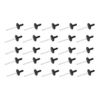 50 Pack Aluminum Head Steel Pop Rivet Flange for Ski-Doo (N/A) 293150104