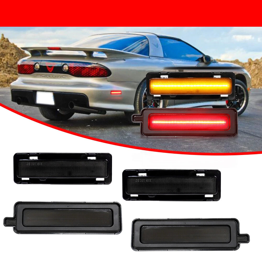 Smoke LED Side Marker Lights for Pontiac Firebird (1982–1992)