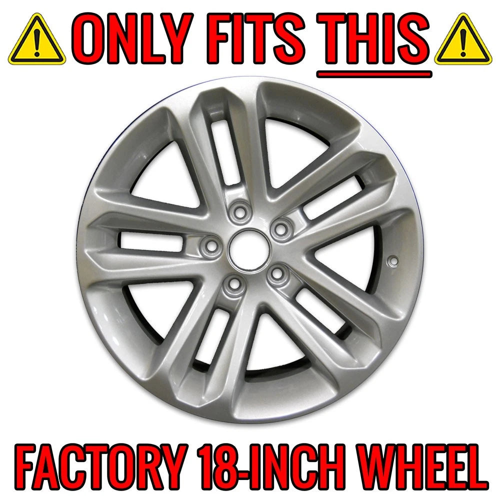 Alloy Wheel Skins Full Cover Hub Caps for Ford Explorer (2011–2017)