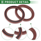 Set of 5 Oil Seal Rotary Shaft Seal FKM Rubber 28x35x4mm