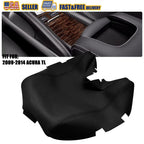 Armrest Center Console Lid Cover for Acura TL (2009–2014) Microfiber Leather Black