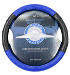 Steering Wheel Cover Black Blue 18 Inch for Peterbilt Kenworth (2010–2025)