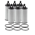 Set of 6 Wix WL10010XP Engine Oil Filters for (Metal Free)