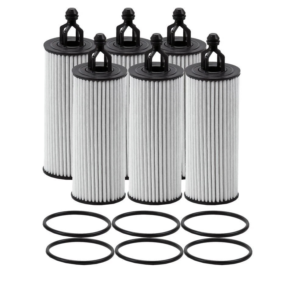 Set of 6 Wix WL10010XP Engine Oil Filters for (Metal Free)