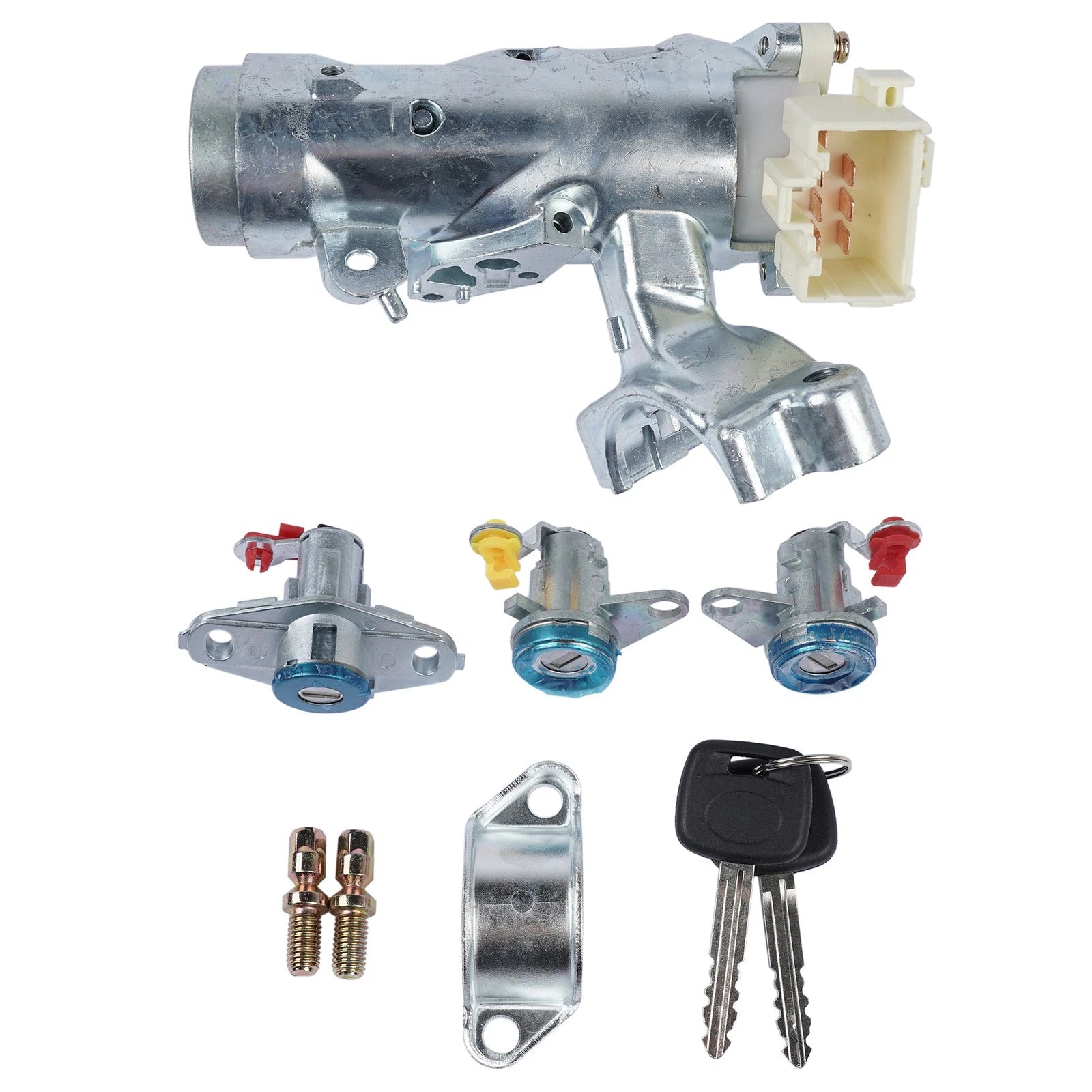 Complete Set Door Lock Ignition Switch for Toyota RAV4 AE110 Corolla (1994–2000) 69052-12340