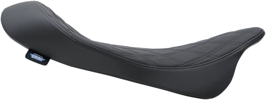 Low Solo Seat - Double Diamond for Harley FL (2008–2023) 0801-1152