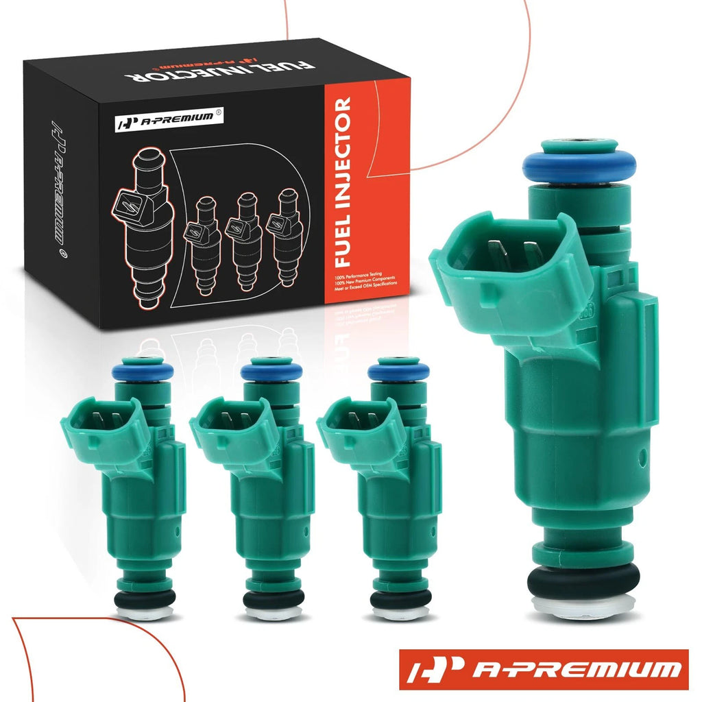 Set of 4 Fuel Injectors for Nissan Sentra (2003–2006) L4 1.8L Petrol