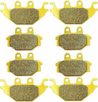 Set of 4 Brake Pads for Arctic Cat 250 300 2x4 Utility (2006–2009)