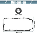 Set of 1 Valve Cover Gasket NO. 22103484 for Volkswagen Eos (2007–2008)