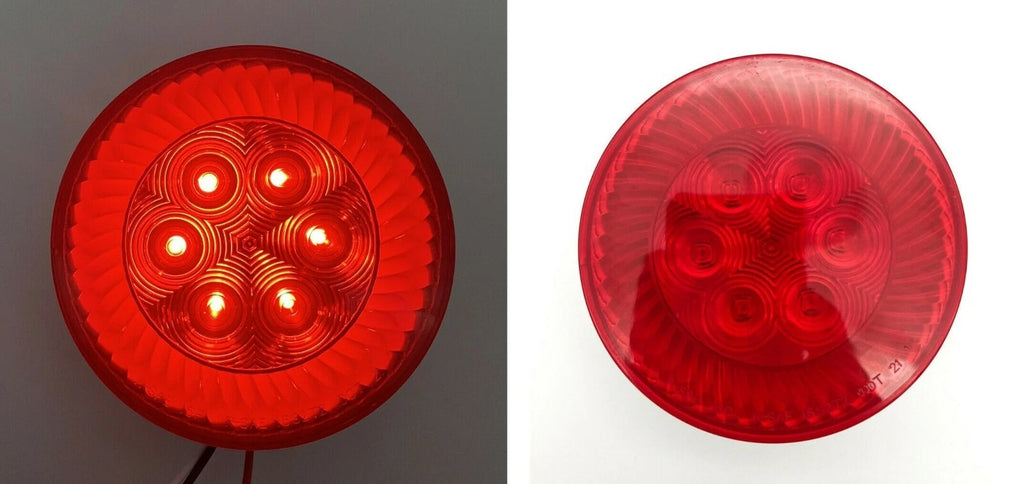 4 Inch Round LED Stop Light for Toyota Hilux (2016–2024)