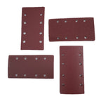 20pcs 185x93mm 8 Holes Self-Adhesive Flocking Sand Paper for Polishing