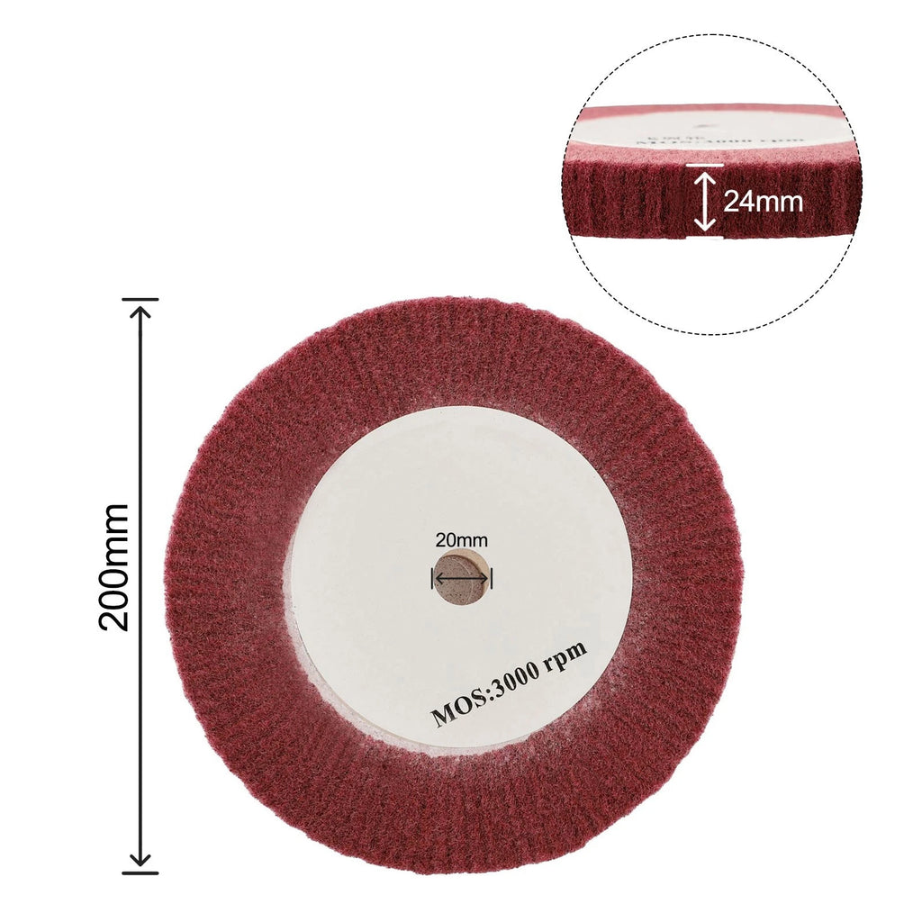 Grinding Wheel Polishing Wheel Abrasive Buffing Accessories for Home Use