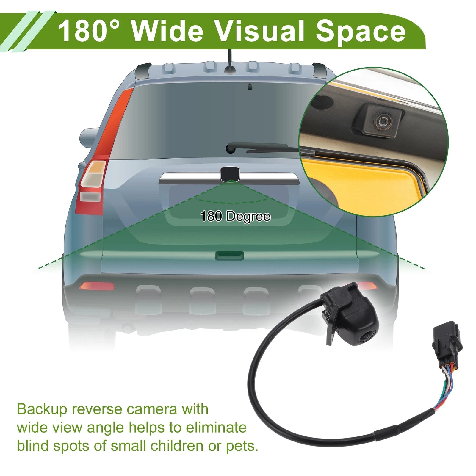 Rear View Camera for Hyundai Tucson IX35 (2010–2015) 120-180°