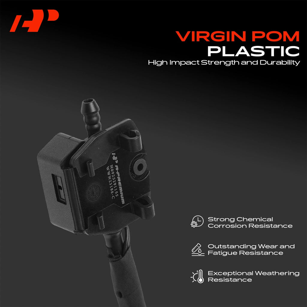 Heated Front Windshield Washer Nozzle Jet for BMW 640i 650i (2012–2018)