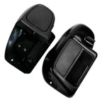Vented Leg Fairings for Harley Street Glide 2014-2024 Black Tempest