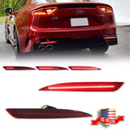 Sequential Red LED Rear Reflector Tail Lamp for Kia Optima (2016–2018)