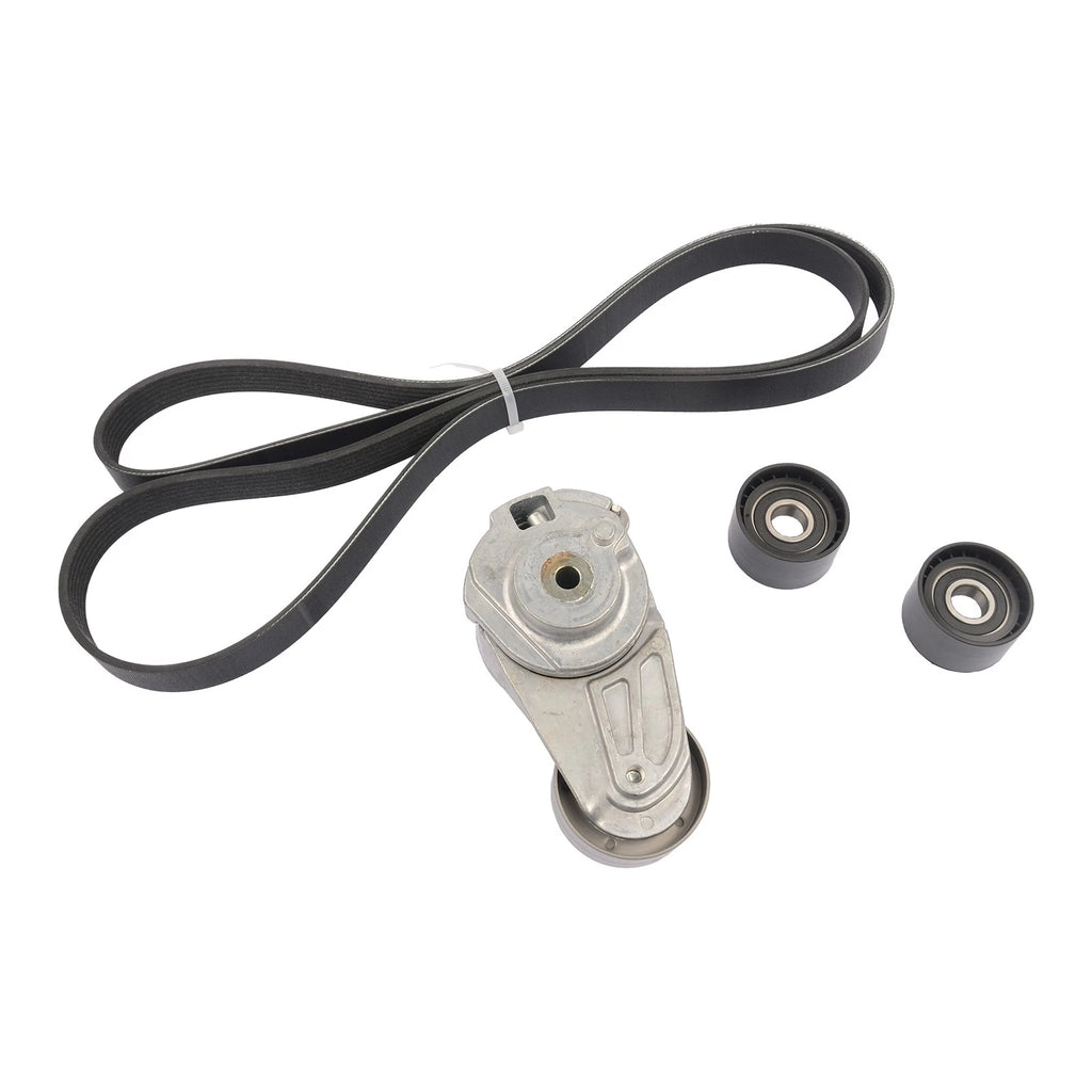 Tensioner Serpentine Belt & Pulleys Assembly for Freightliner Sprinter 2500 3500 (2007–2018)
