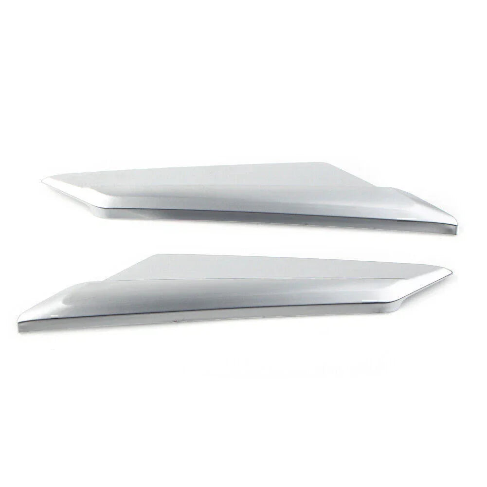 Matte Chrome Rear Mirror Trim Cover for Honda Goldwing GL1800 GL1833 (2018-2020)