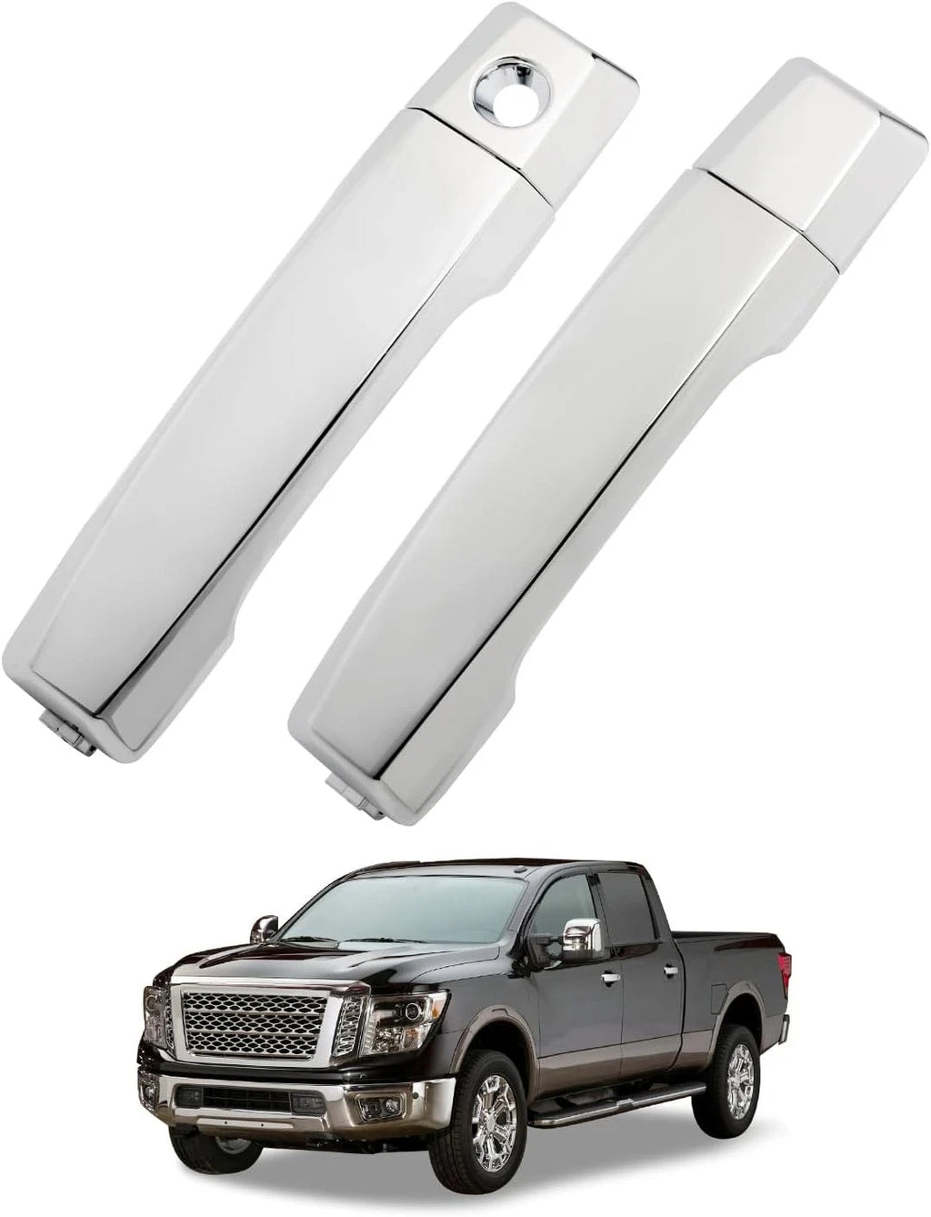 Exterior Door Handle Set for Nissan Titan (2004–2015)