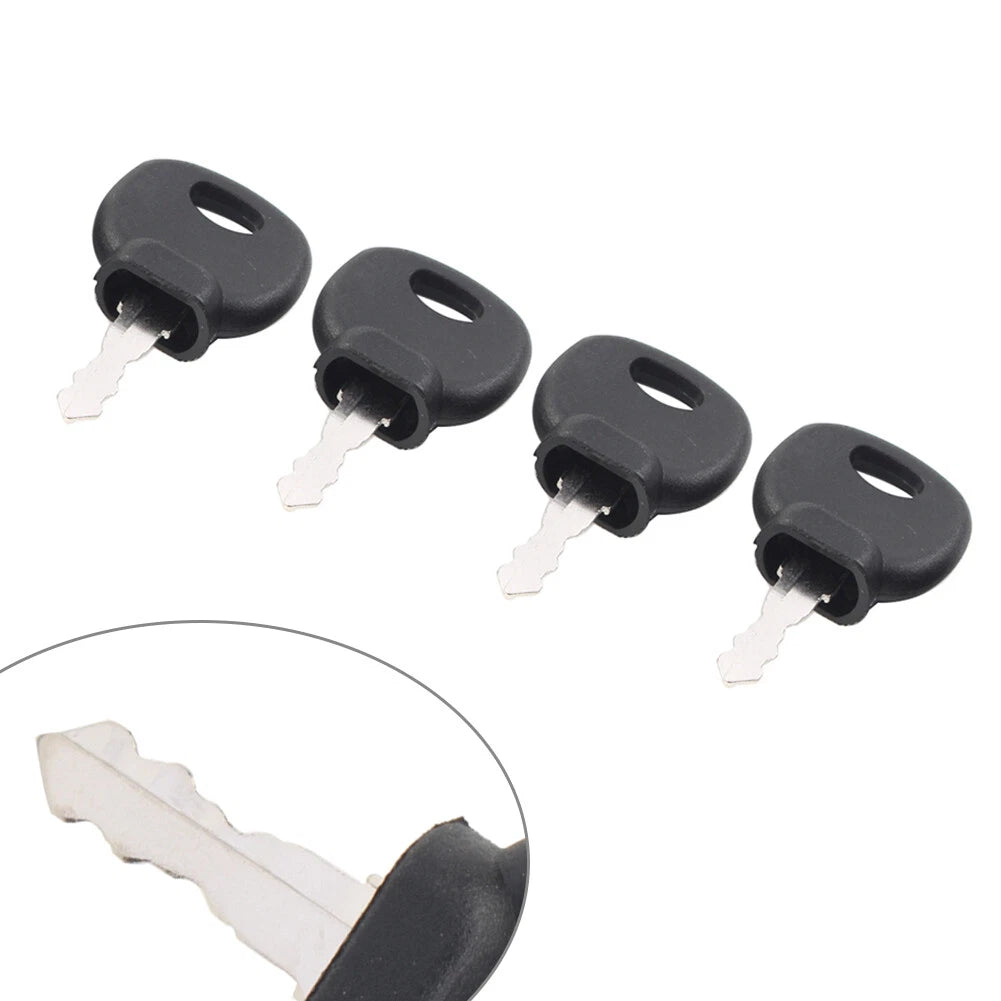 4X Ignition Key 14607 14707 for Bomag Dynapac Terex Vibromax Volvo Ford Moxy
