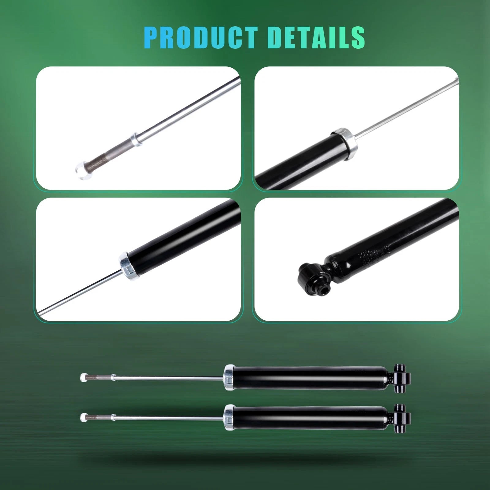 Set of 2 Rear Struts for Toyota Prius (2010–2015) & Scion xB (2008–2013)