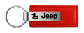 Jeep Duck Keychain with Red Leather for Wrangler (2018–2024)