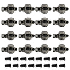Set of 1.50 Ratio 3/8" Stainless Steel Roller Rocker Arms for SBC 350 (1969–1995)