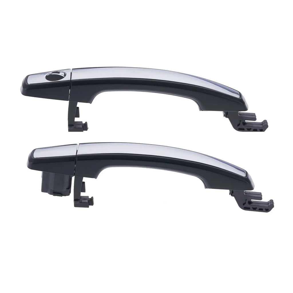 Door Handle Outer 2 x Chrome Black for Holden Colorado (2012–2020)