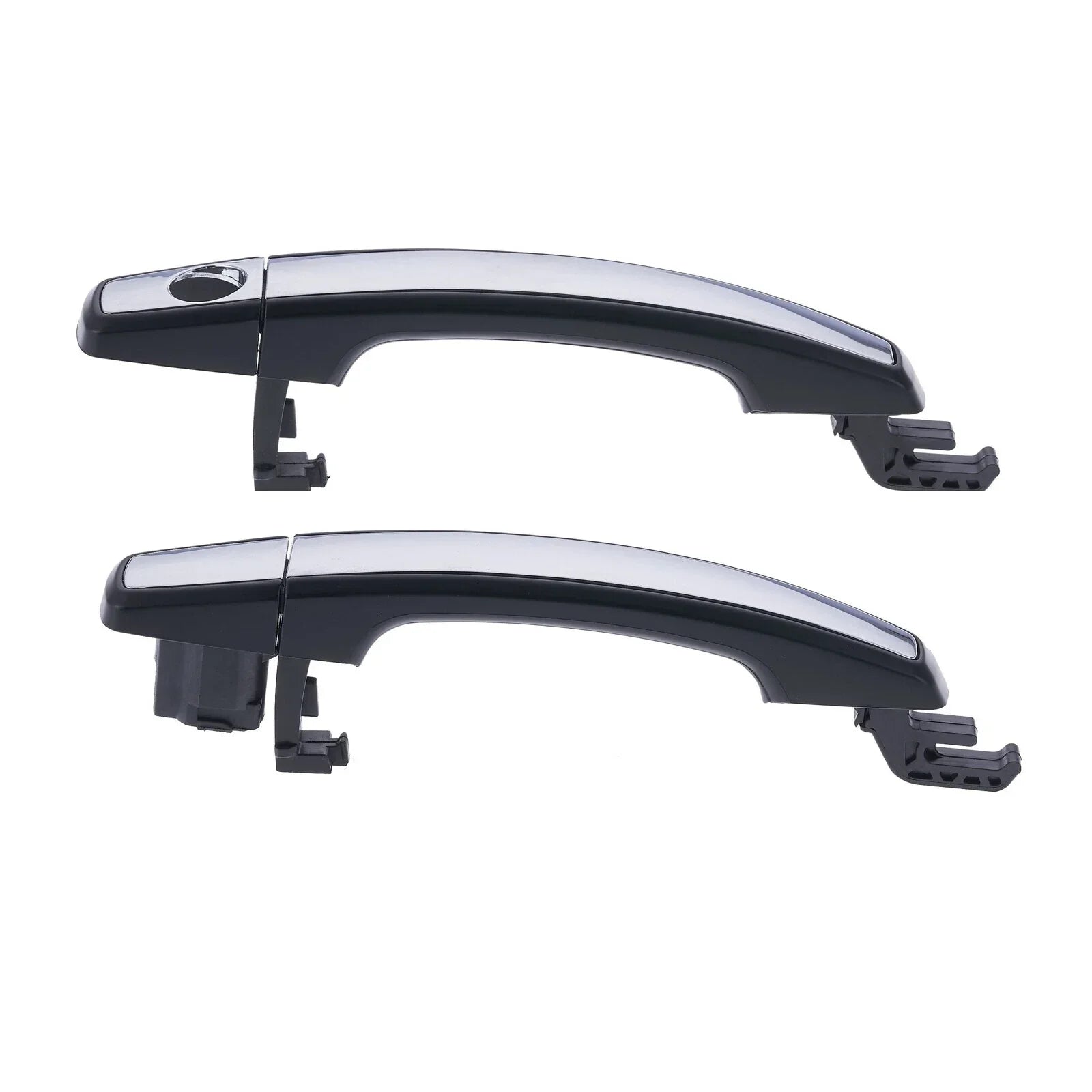 Door Handle Outer 2 x Chrome Black for Holden Colorado (2012–2020)