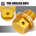 Magnetic Oil Drain Plug for Suzuki Quadsport Z400 LTZ400 (2003–2009, 2012–2014)