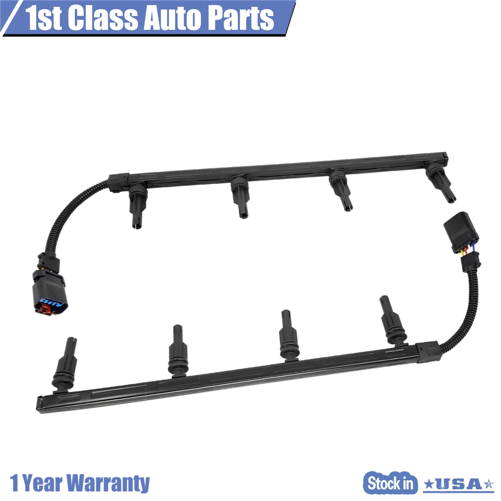 Set of Glow Plug Harness for Ford F-250 F-350 F-450 F-550 Super Duty (2003)