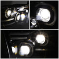 LED DRL Sequential Signal Projector Headlight Lamps for Ram 1500 2500 3500 (2009–2018)