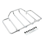 Chrome/Black Trunk Top Luggage Rack for Harley Road Glide (1984–2024)