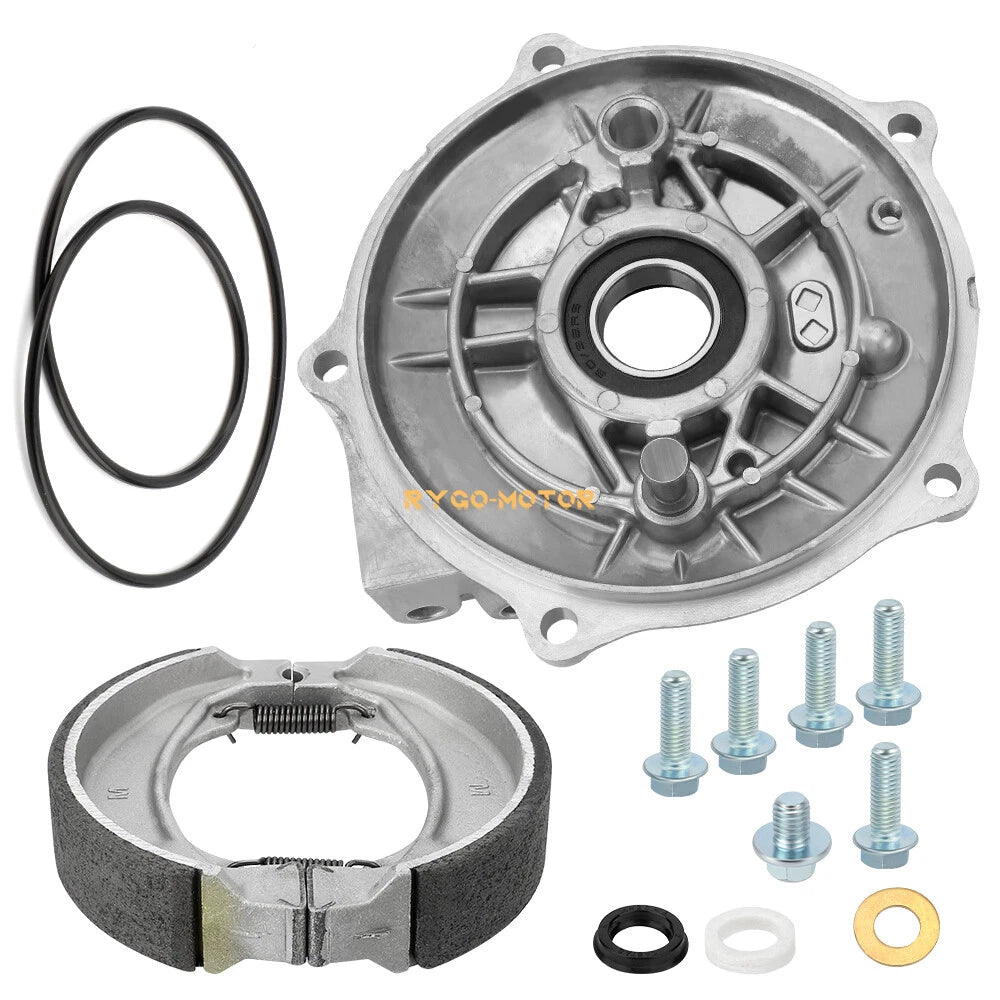 Rear Brake Panel & Shoes Kit for Honda TRX250EX TRX250X (2001–2024) 43010-HM8-000