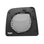 Pair Upper Heated White Mirror Glass for Nissan Titan 