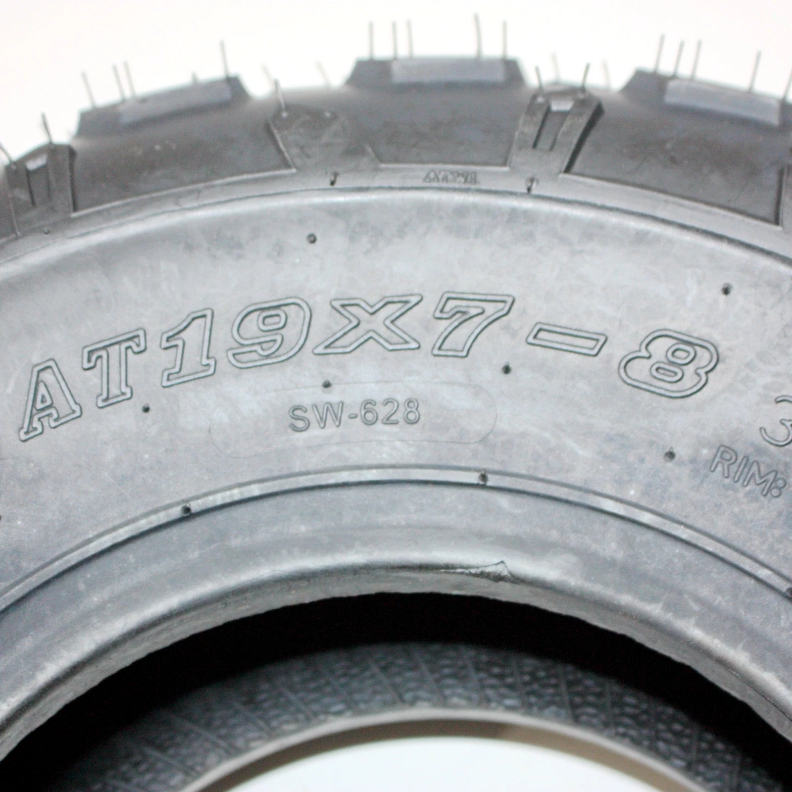 2X 4PLY 19X7.00-8 Front Tire for Quad Dirt Bike ATV Buggy GoKart (N/A)