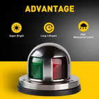 12V LED Navigation Bow Lights for Marine Boat Yacht Pontoon (EPY)