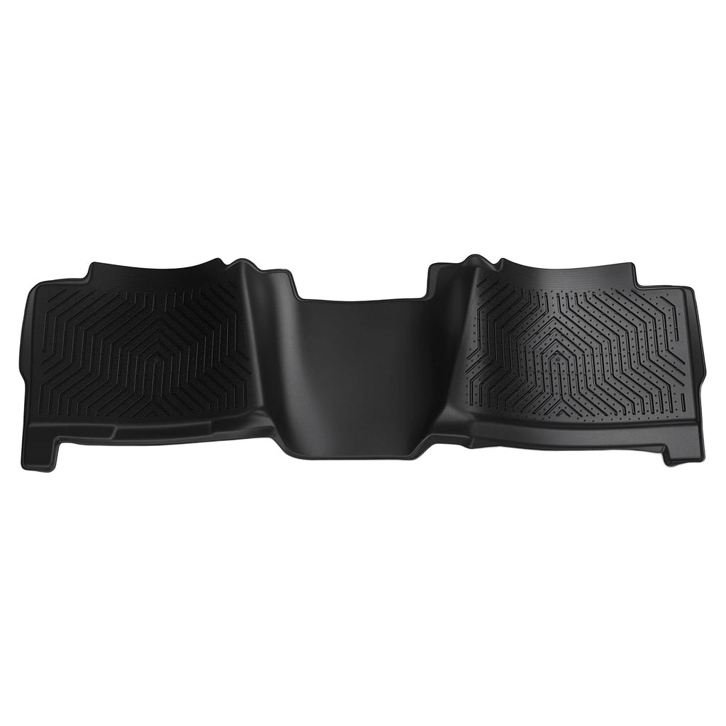 Floor Mats Liner for GMC Sierra 1500, Chevy Silverado (1999–2006) Black TPE