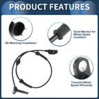 ABS Wheel Speed Sensor No. 68082092AC for Dodge Dart (2013–2016) Front